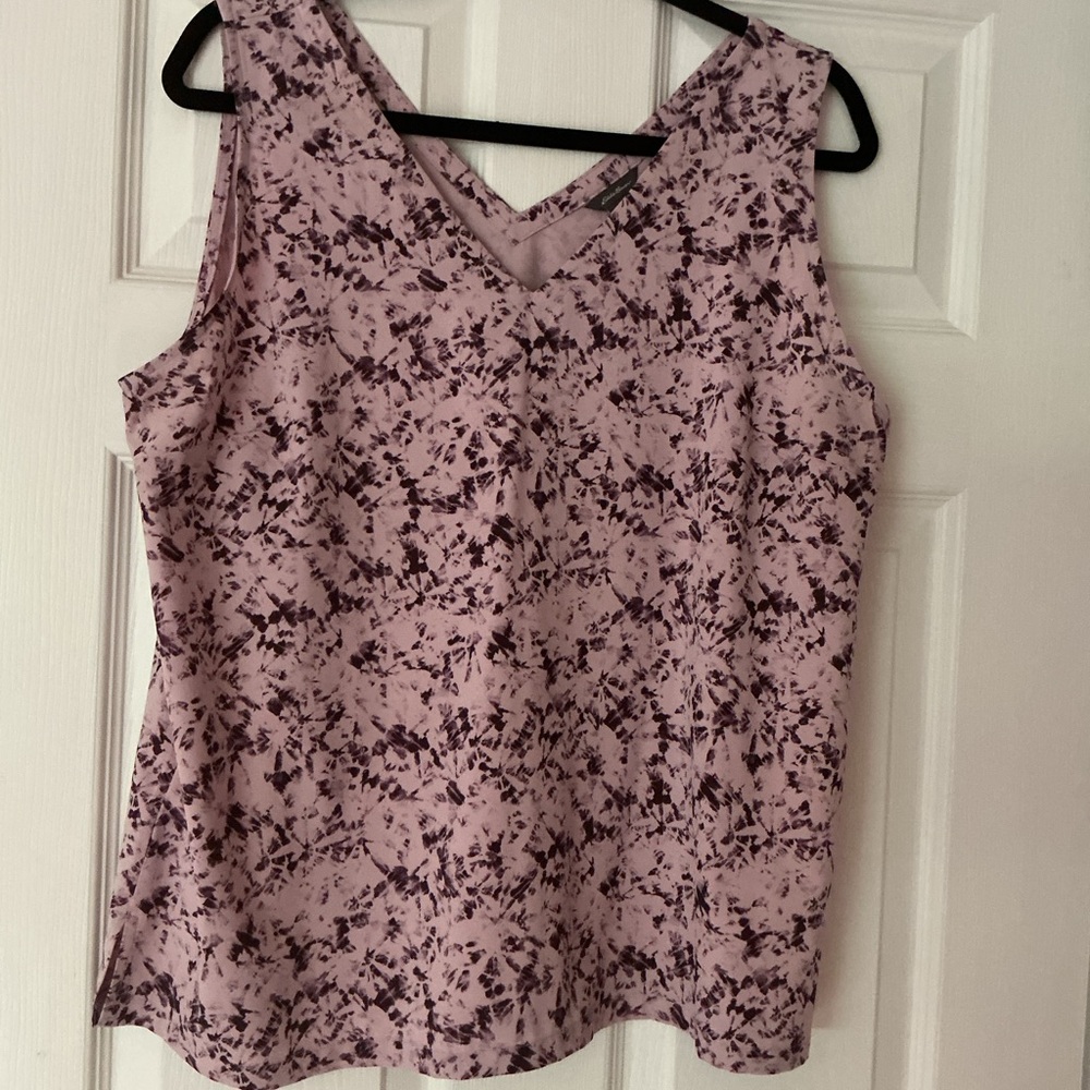 Eddie Bauer Adventure line Floral Pink Sleeveless Top NWOT